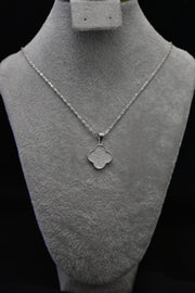 Clover Pendant Necklace with Chain