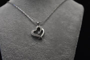 Heart Shaped Pendant Necklace with chain