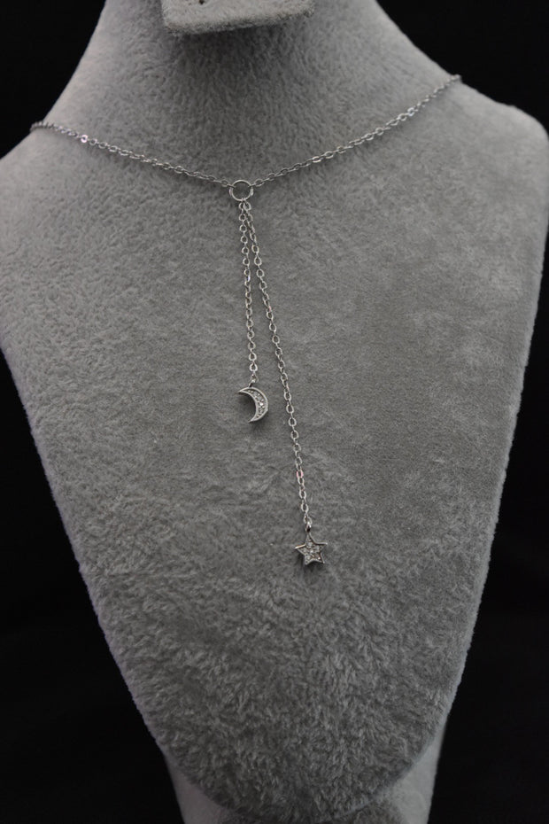 Moon & Star Necklace