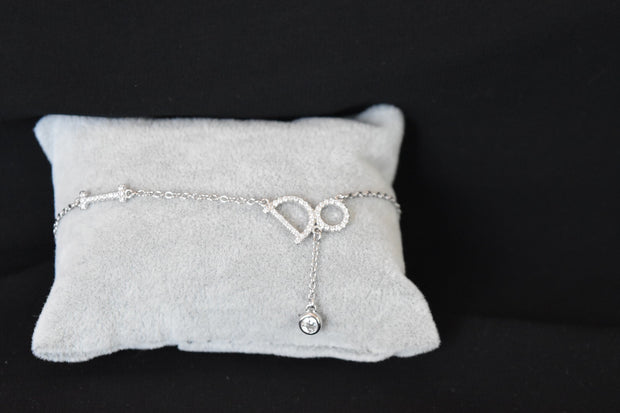 silver 925 anklet