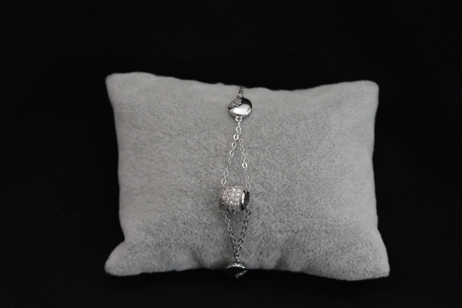 Drum Bracelet Silver