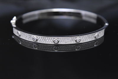 Zircon Dotted Bangle