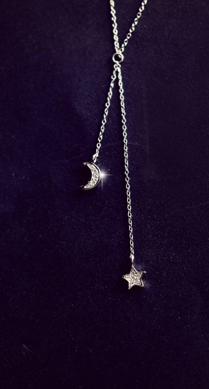 Moon & Star Necklace