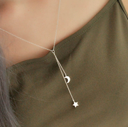 Moon & Star Necklace