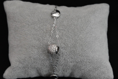 Drum Bracelet Silver