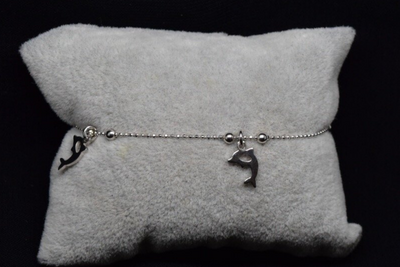 Dolphin Charm Anklet for Her