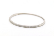 Plain Simple Zircon Bangle