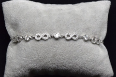 Sterling Silver Infinity Bracelet