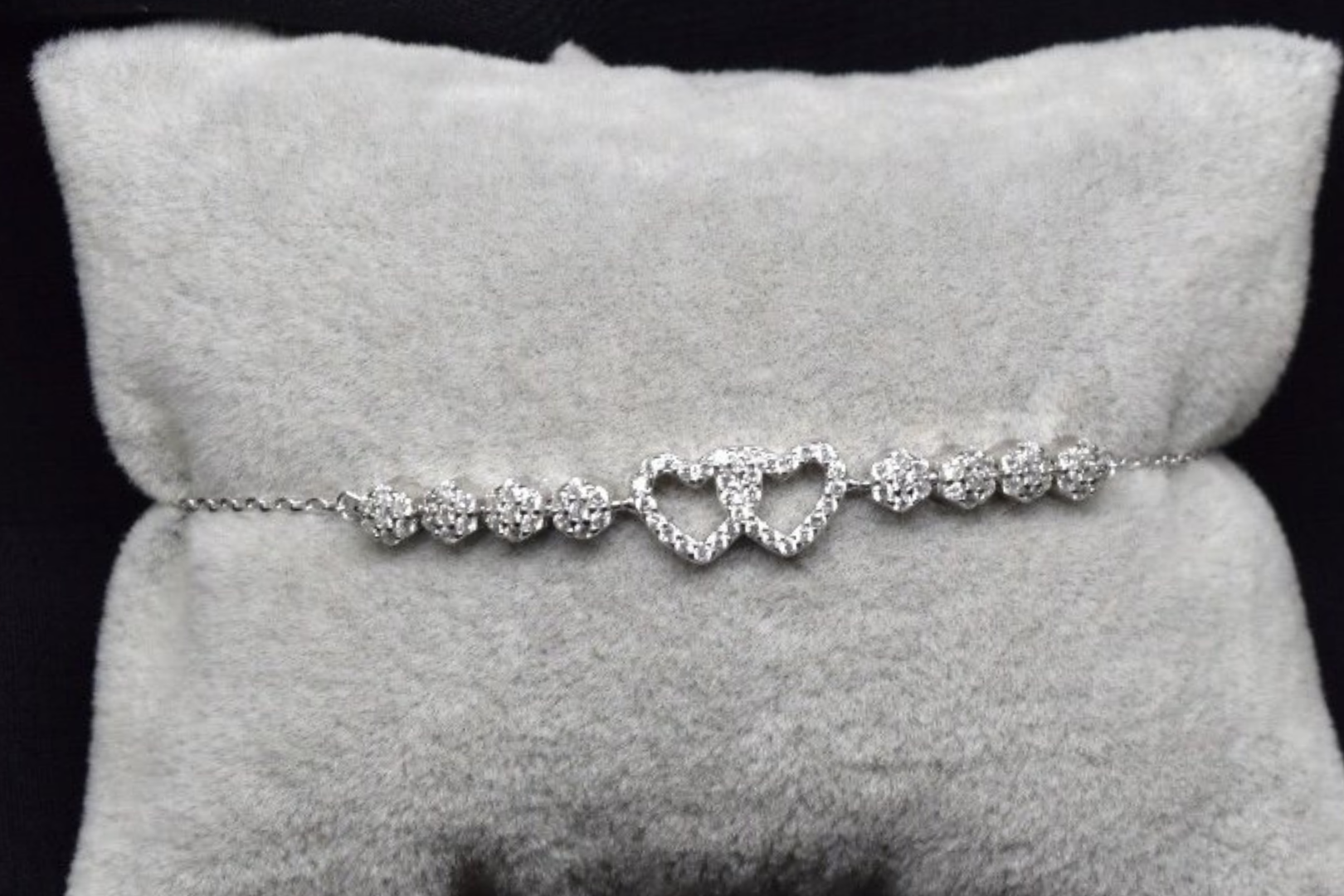 Intertwined Heart Bracelet