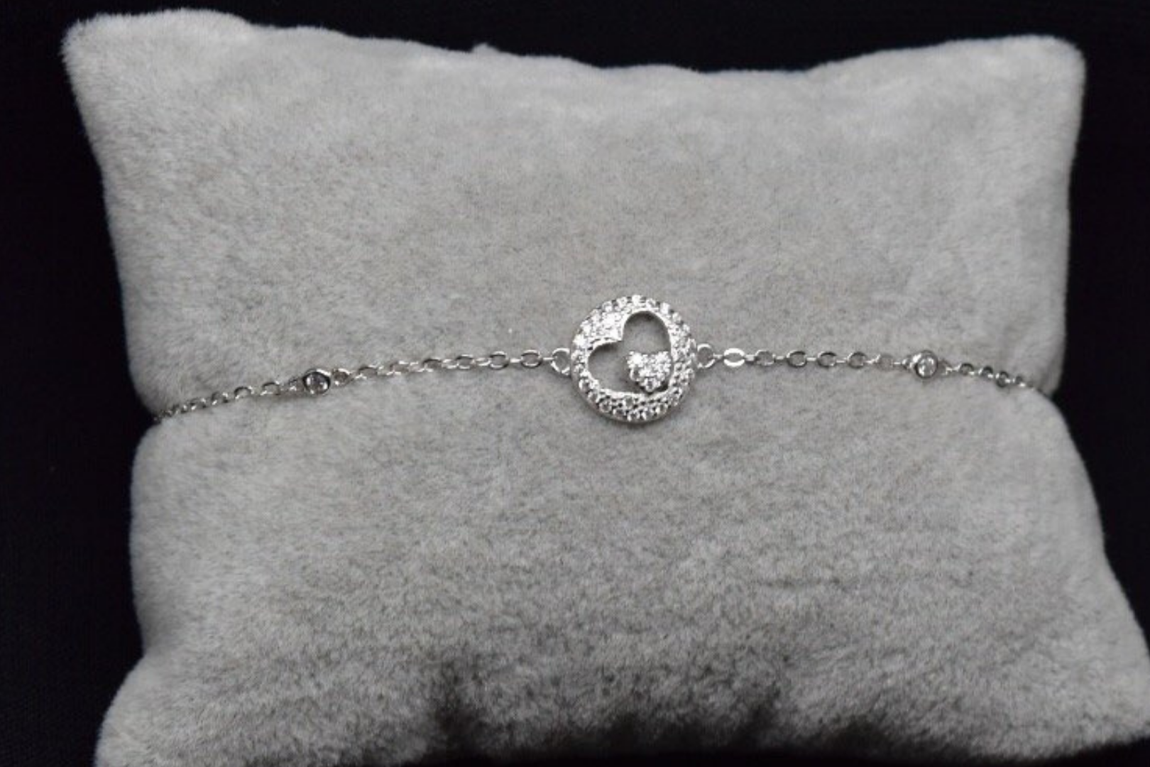 Heart Bracelet Silver