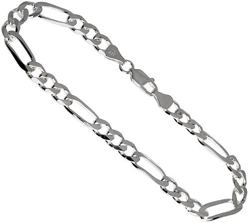 Figaro Silver Bracelet for Men