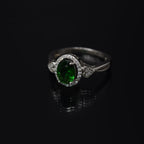 Greens Silver Ring
