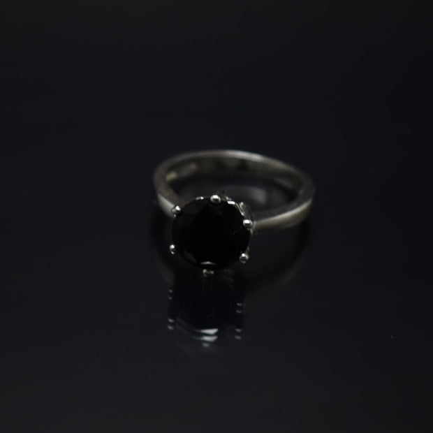 Single Black Zircon