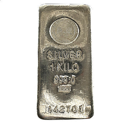 1000 GM (1 KG) Silver Bar - Emirates