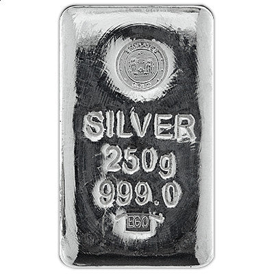 250 GM (0.25 KG) Silver Bar - Emirates