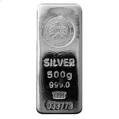 500 GM (0.5 KG) Silver Bar - Emirates