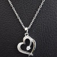 Heart Shaped Pendant Necklace with chain